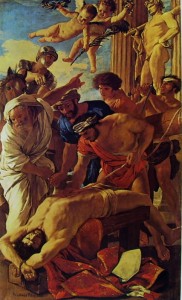 Poussin: Il martirio di Sant'Erasmo